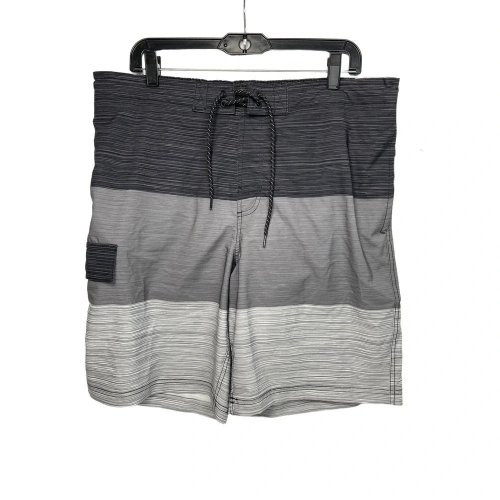 George Gray Swim Trunks TagFree Comfort UPF50 Plus Quick Dry Large - Picture 2 of 8